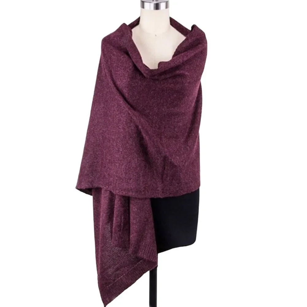 NWT Boutique Beige Cozy Long Knit Scarf - Picture 8 of 9